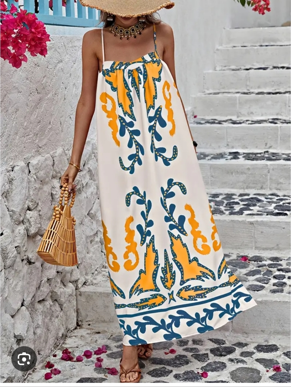 Shein Maxi Dress Speghetti Straps